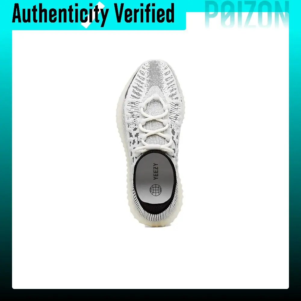 Adidas Originals Yeezy Boost 350 V2 Panda Cmpct 'Panda' Fabric Low top Casual Shoes Unisex White Black IG9608 view 5