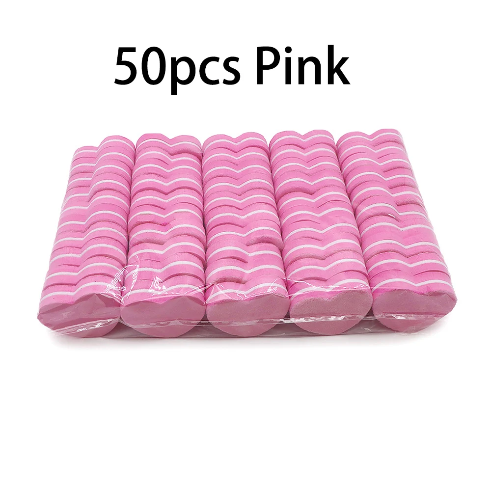 6-50 Stuks Professionele Mini Nagels Art Buffer Bestand 100/180 Schuurpapier Manicure Tips Care Bestand Schuren Polijsten Accessoires gereedschap