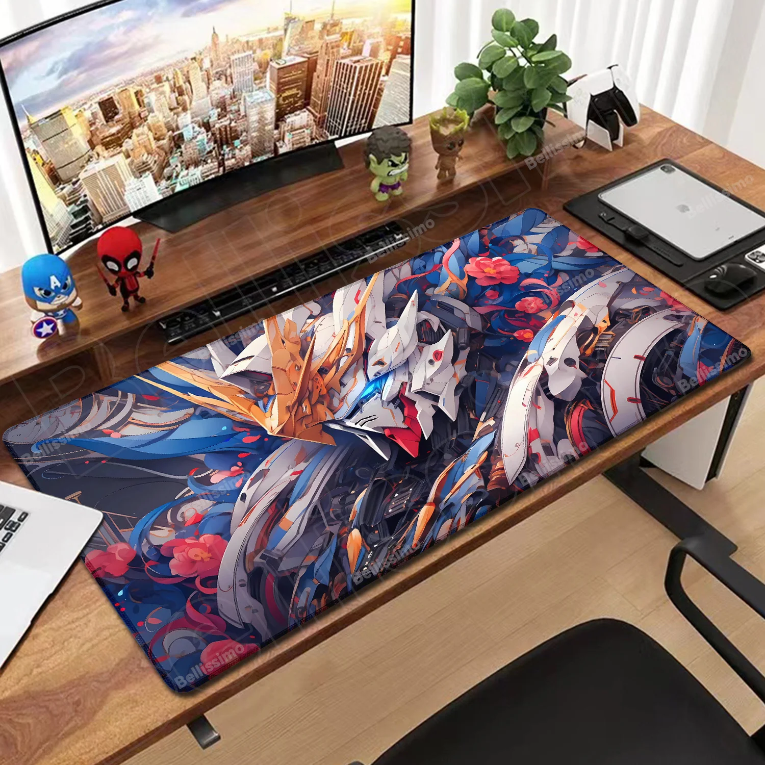 Mouse Pads G-GundamS Mouse Pad Gaming Large Dywan Gamer Keyboard Desk Mat Rubber Table Carpet Mousepad XXL 900x400 For Computer