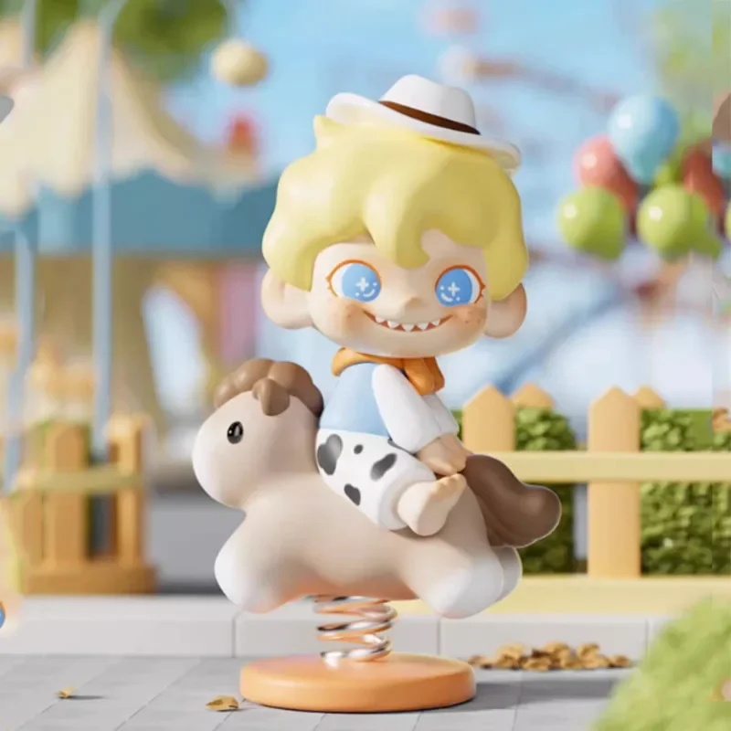 DUDOO3 Mischievous Amusement Park Series Blind Box Guess Bag Mystery Box Toys Doll Cute Figure Desktop Ornaments Gift Collection