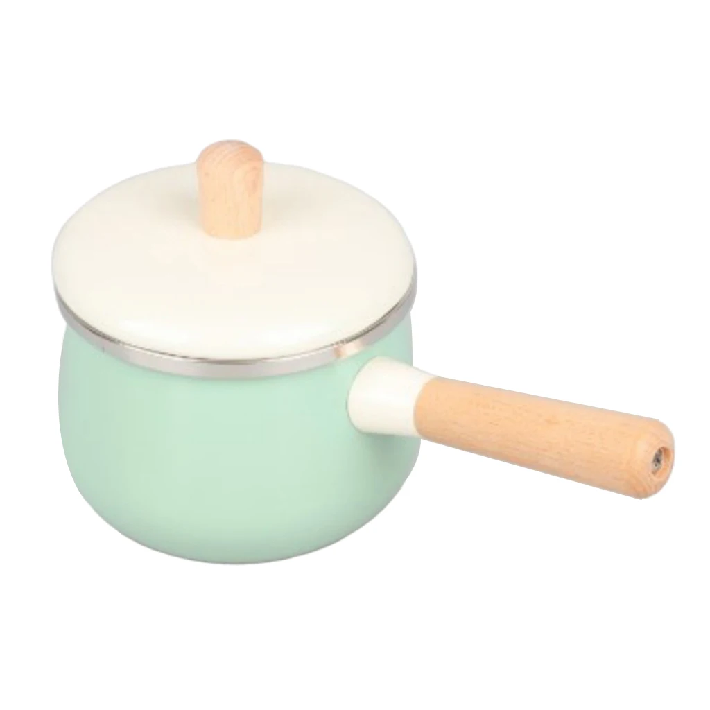 

Amagogo Amagogo Nonstick Enamel Sauce Pan Pot with Lid Kitchen Cookware Saucepan Stockpot