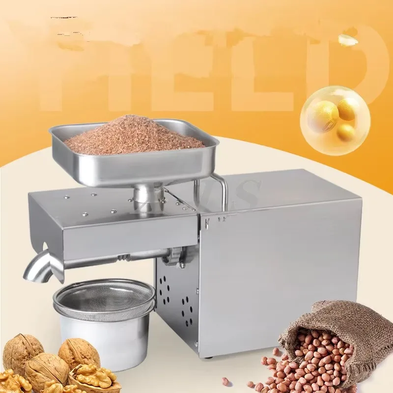Automatic Sunflower Seed Fully Automatic Cold or Hot Mini Oil Press Machine/Coconut L/Palm /Olive /Soybean Extraction Machine