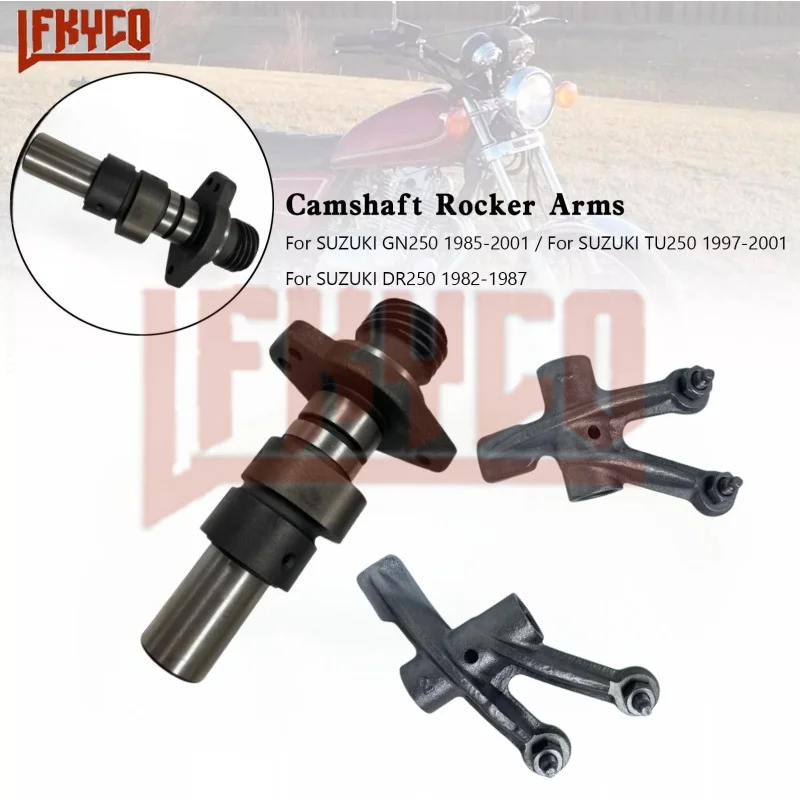 

Motorcycle Engine Racing Camshaft Rocker Swing Arm Cam Shaft for Suzuki GN250 1985~2001 TU250 1997~2001 DR250 1982-1987 Swingarm