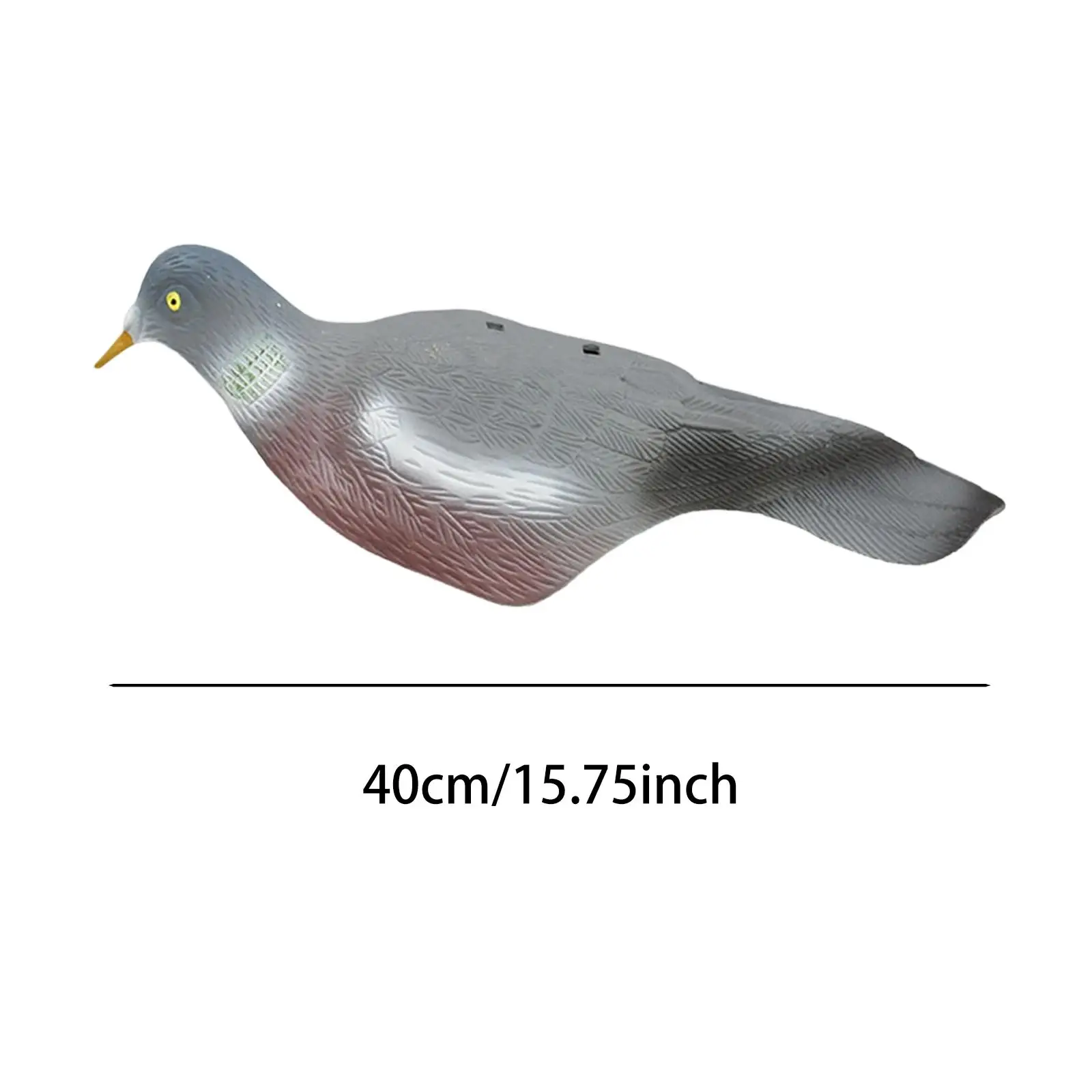 Outdoor Doves Decoy Realistic Pigeon Hunting Model Bird Scare Away Decor Multifunction for Yard Garden Outdoor Doves Decoy Realistic Pigeon Hunting Model Bird Scare Away Decor Multifunction for Yard Garden