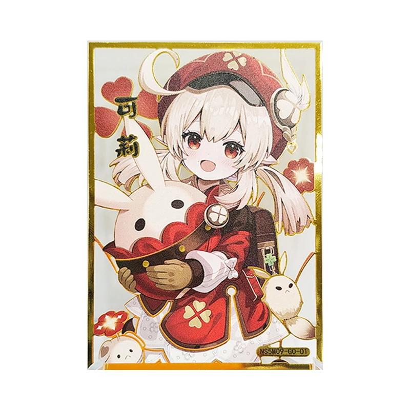 Anime Goddess Story Rare Nahida Diona Qiqi Yaoyao Klee Sayu Toys for boys Tabletop games metal collectible cards birthday gifts