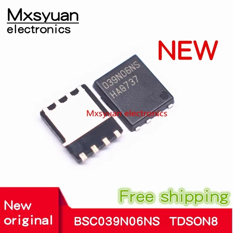 10pcs ~ 50 teile/los BSC039N06NS 039N06NS O39N06NS TDSON-8 Neue original