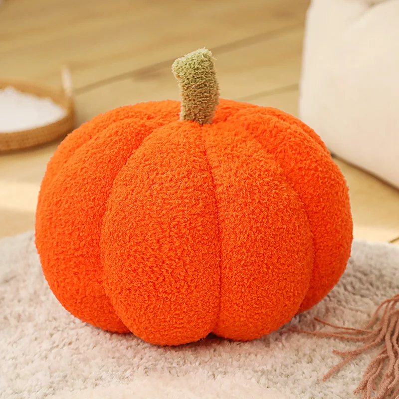 Nuovo peluche zucca 18-45CM decorativo di Halloween imbottito morbido cuscino creativo divano cuscino per dormire morbido regalo giocattolo confortevole