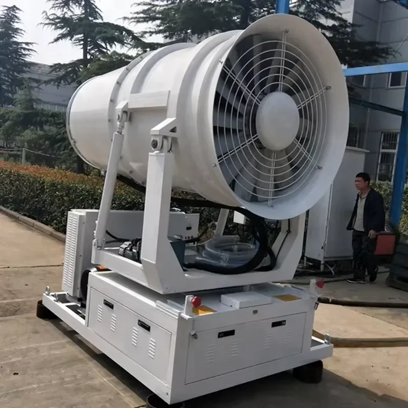 Popular Factory Direct Sale Water Mist Sprinkler System Portable Mining Fog Cannon Sprayer