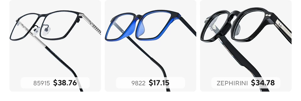 FONEX Titanium Glasses Frame Men Brand Design Square Ultralight Eyeglasses Japanese Ultralight-Weight High Quality Eyewear 85915