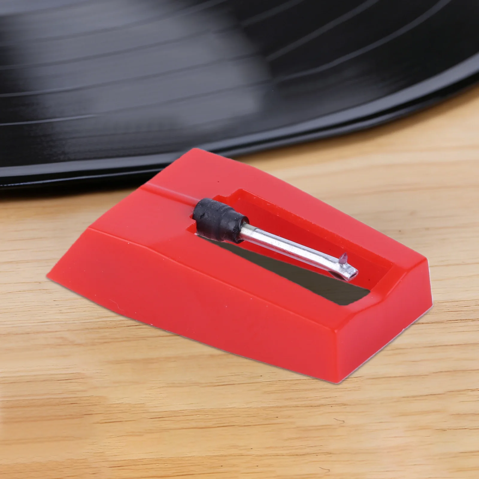 4Pcs Record Player Needles LP Turntable Stylus Universal Replacement Stylus Needles for Victrola Crosley for Vinyl Record Player