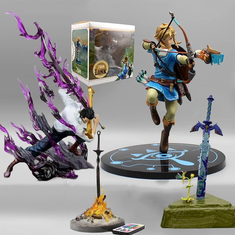 

Фигурка One Piece Dracule Mihawk, главный меч, ссылка, игрушка The Legend of Zelda Tears Kingdom, фигурка Isagi Yoichi, фигурка BLUE LOCK