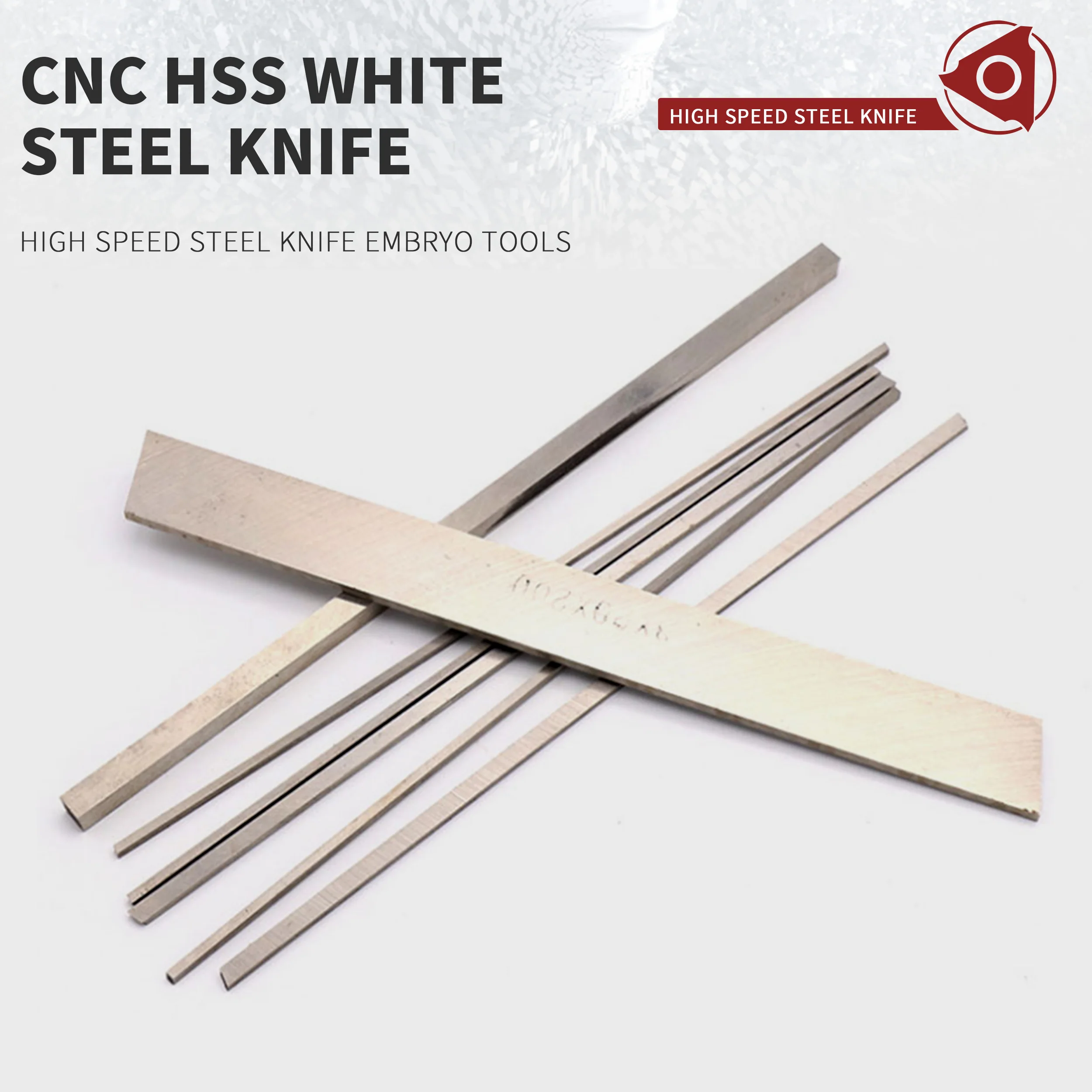 30x80x300mm HSS White Steel Knife High Speed Raw Materials Tools Embryo High Quality DIY Carve Manual Craft Steel Flat Dagger
