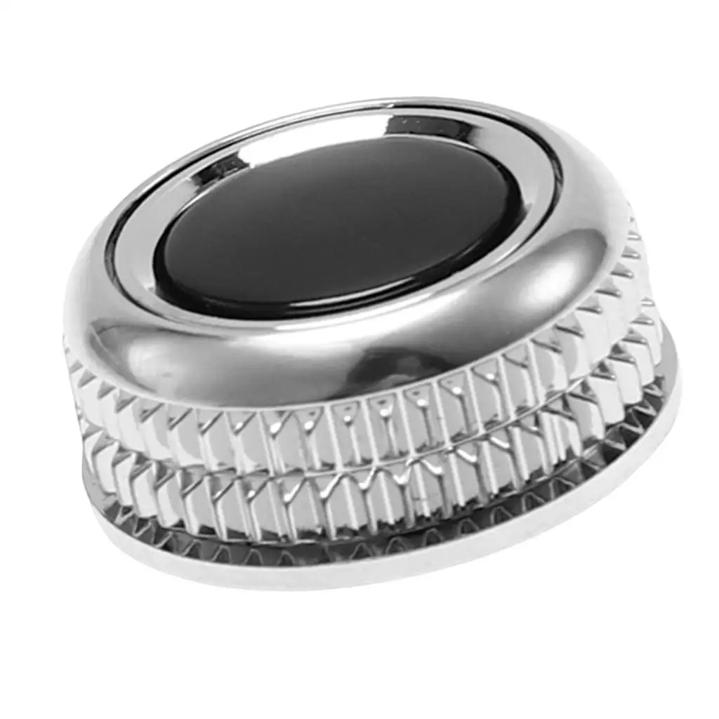 MMI Volume Adjust Knob for A4 B8 A5 S5 Q5 Radio Control 8T0919070B Silver Plastic Replacement