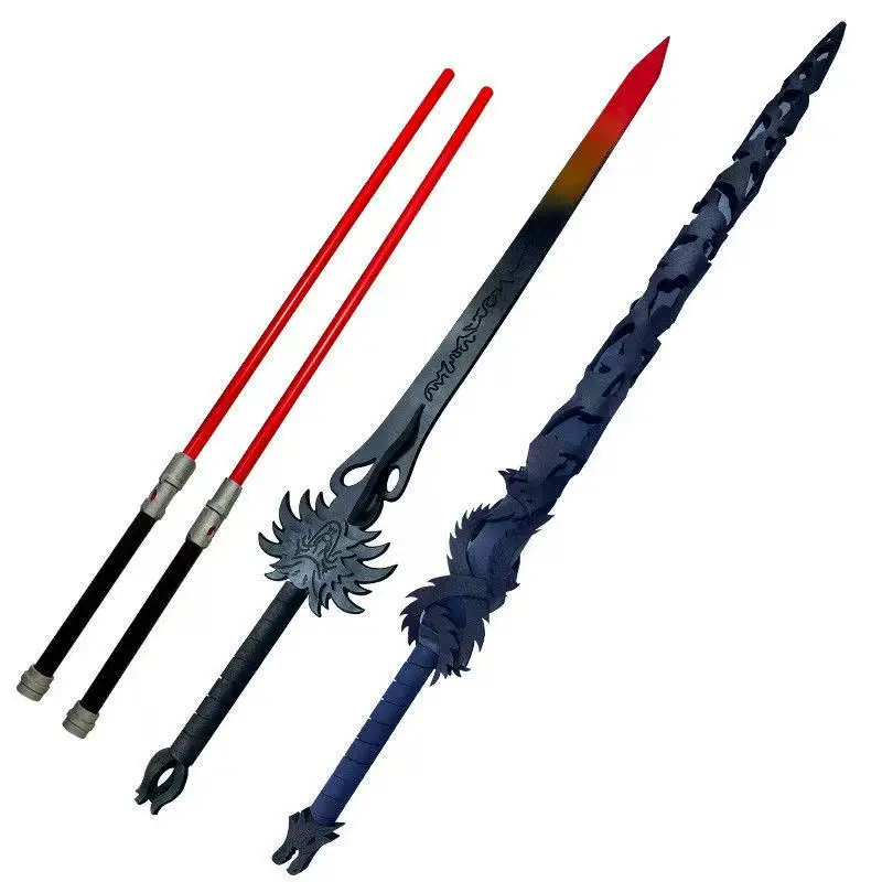 Game Arknights Texas the Omertosa Cosplay Sword Weapon Props for Halloween Christmas Carnival Party Events Comic Show Accessory - Detail 1