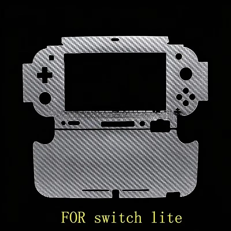 1PC Anti Scratch Carbon Fiber Full Body Skin Sticker Protective Film for Switch/2/Oled/Lite Electronics Accessories Electronics