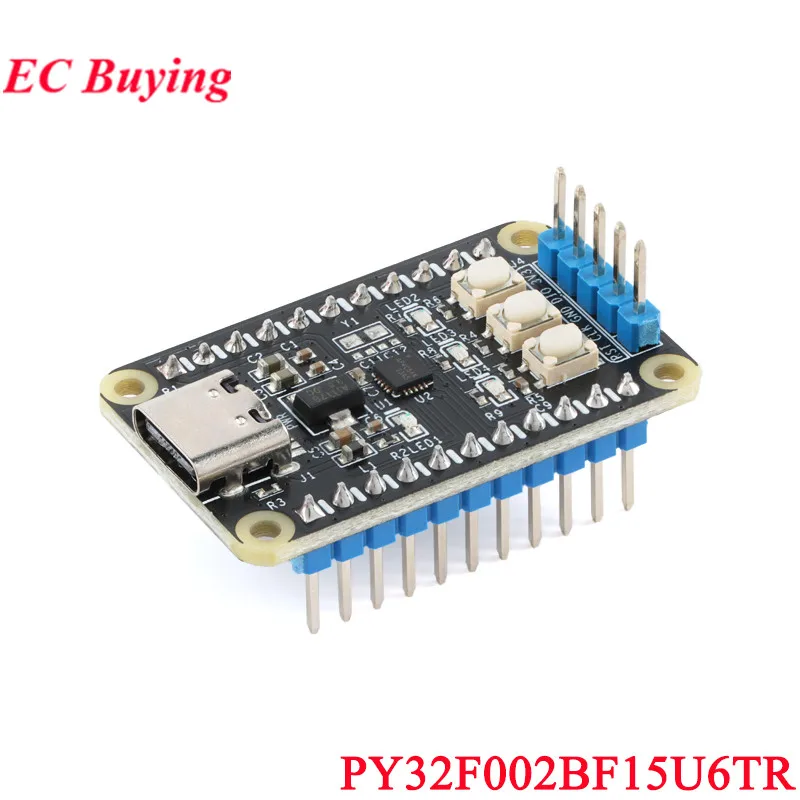 PY32F002BF15U6TR PY32F002B PY32F002 Core Chip Development Board Module 24Mhz 32-bit ARM Microcontroller 24KB Flash 3KB SRAM