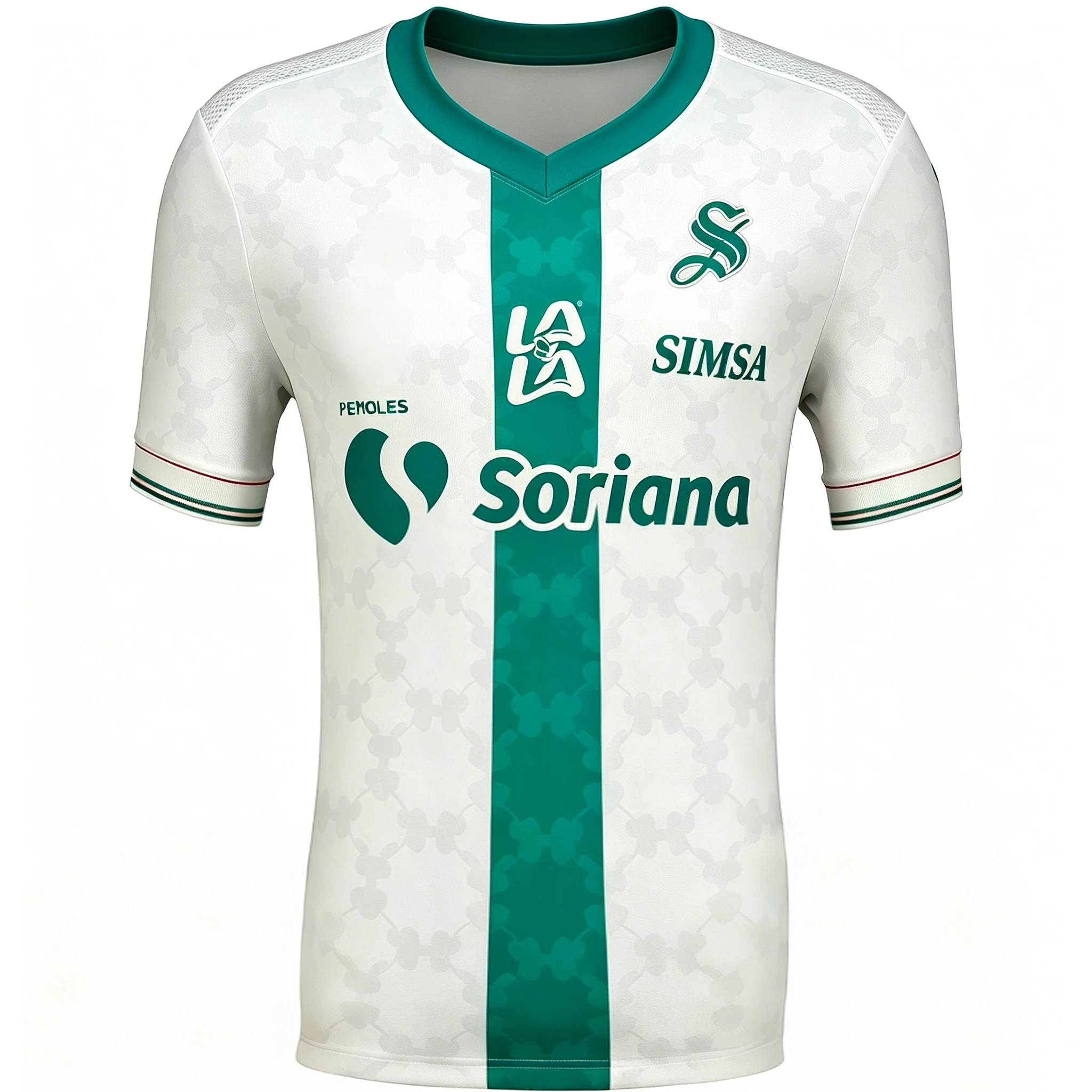 2026 Santos Laguna 3D Printed Football Jersey Men's Summer Quick Drying Breathe Short Sleeved T-shirt Family Matching Clothing