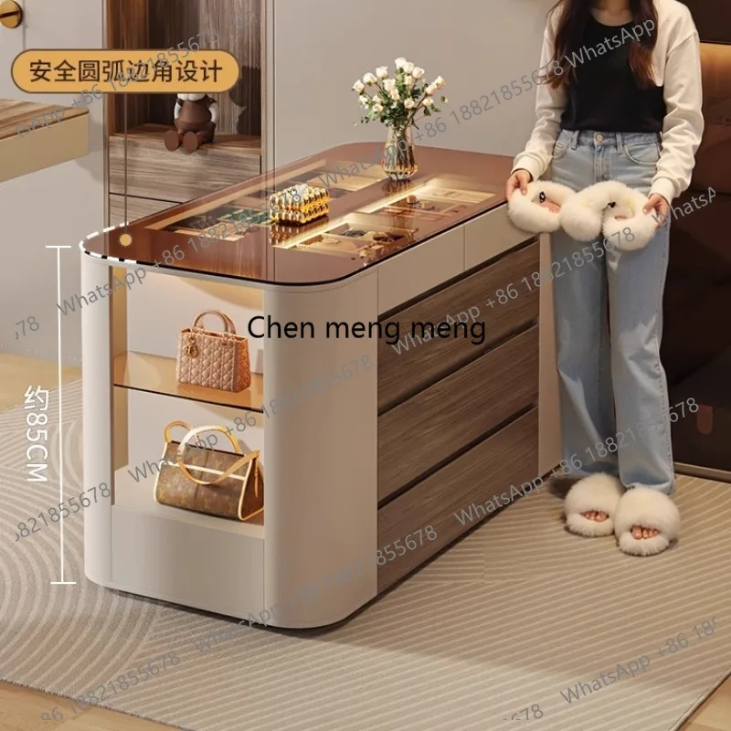 Organizer Showcase Living Room Cabinets Luxury Display Multipurpose Floor Cabinet Cube Large Meuble De Rangements Furniture