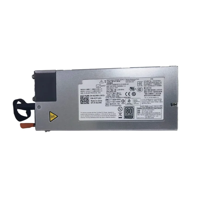 

DPS-1200MB-1 A 1400W D1200E-S1 Original Server Power Supply FOR C6220/C6320 Server Industrial Control Equipment 0GJJRR 200-240V