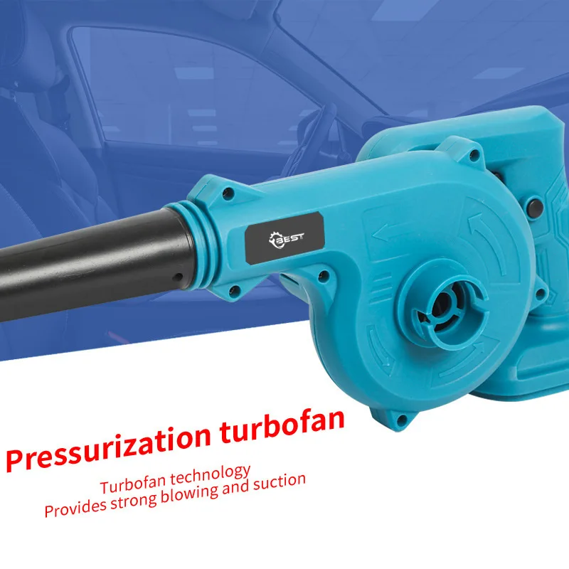 

Rechargeable dual-purpose blower and suction blower, small vehicle-mounted snow blower and dust collector