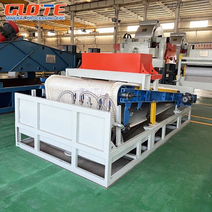 آلة فصل فاصل مغناطيسي رطب من نوع لوحة التعدين عالية الكثافة