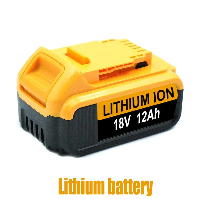 20V 12000mAh DCB200 Replaceable Li-ion Battery Compatible for Dewalt 20v Power Tools 18650 Lithium Batteries with charger