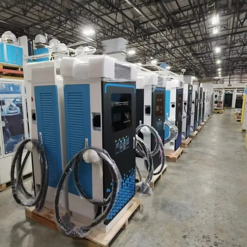

AC DC Car Charging Station 20KW 60KW Level 3 Intelligent DC Fast EV Charger Home Public Electric Car Charging Wallbox