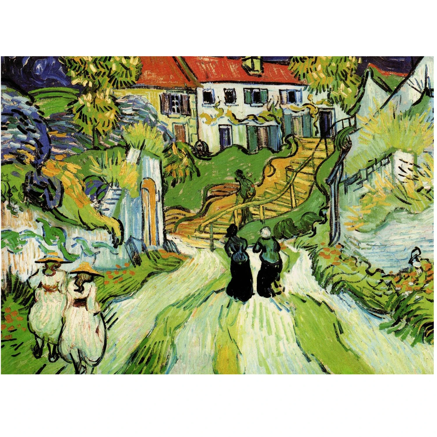 

Van Gogh Famous Painting reproduction of First Steps (after Millet) Hand painted Impressionist Modern home wall art canvas