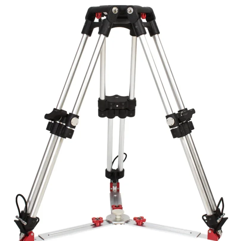 JIEPAI 188kg Heavy duty Professional Short Tripod 150mm Bowl Middle Leg tripod STONE-15 for FILM VIDEO CAMERA aluminum