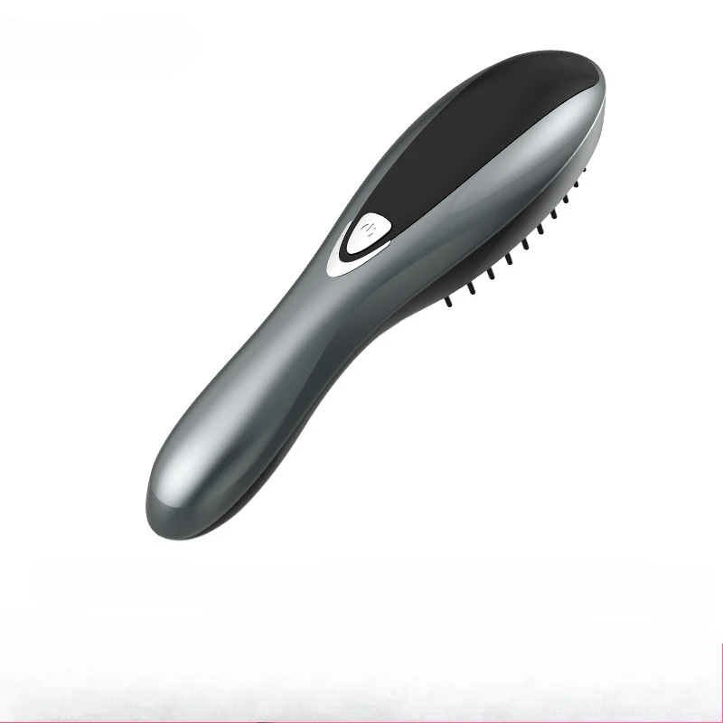 Anti Hair Loss Comb Vibrating Scalp Massager Serum Dispenser Hair Growth Stimulator Scalp Care Brush USB Rechargeable