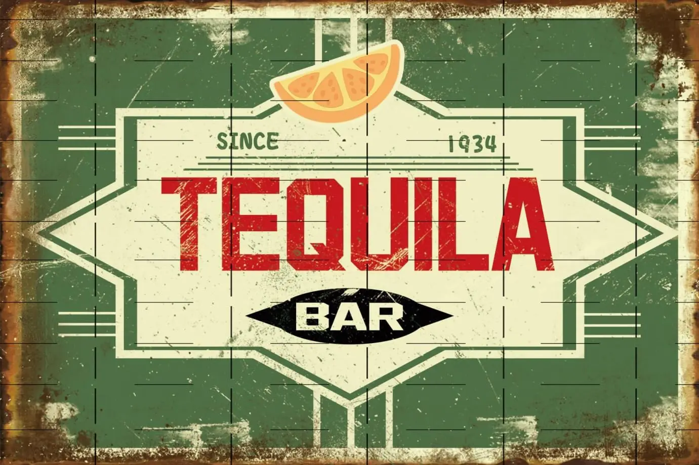 Funny Tequila Bar Sign Metal Tin Exquisite Wall Decorations Retro Personalized Wine Decor For Men Wom