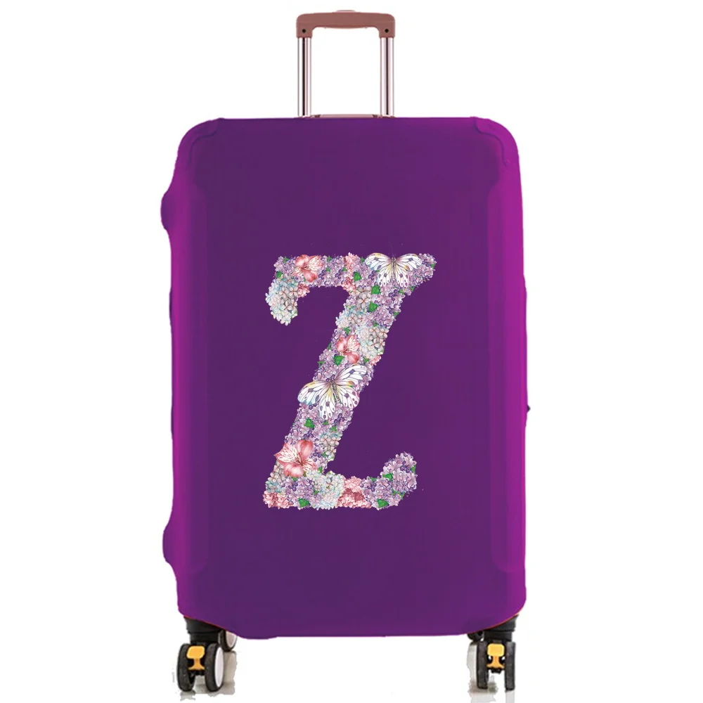 Travel Luggage Elastic Protectives Cover for 18-32 Inch Trolley Case Dust Accessories Covers Suitcase Cases Rose Flower Print