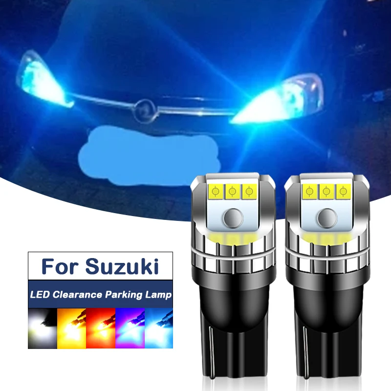 2Pcs LED Clearance Light Bulb Lamp W5W T10 Canbus For Suzuki Alto Baleno Celerio Grand Vitara Vitara Ignis Jimny Kizashi Liana