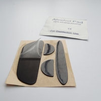 DN59 1 Set Mouse Feet for MX Master Rounded Curved Edges Mouse Skates Pads Wireless Gaming Mice Feet Sticker Replacement