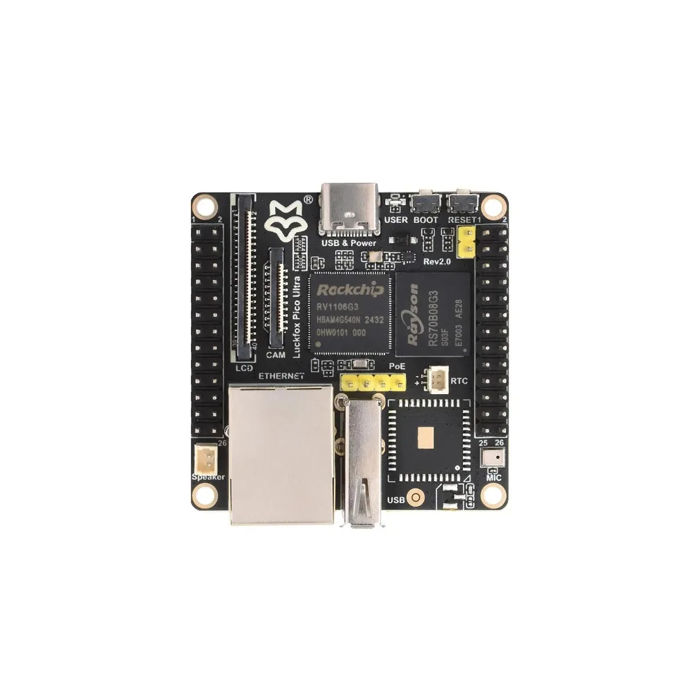 AvaCoreLuckfox Pico Ultra SBC: 1TOPS NPU, Wi-Fi 6, 4