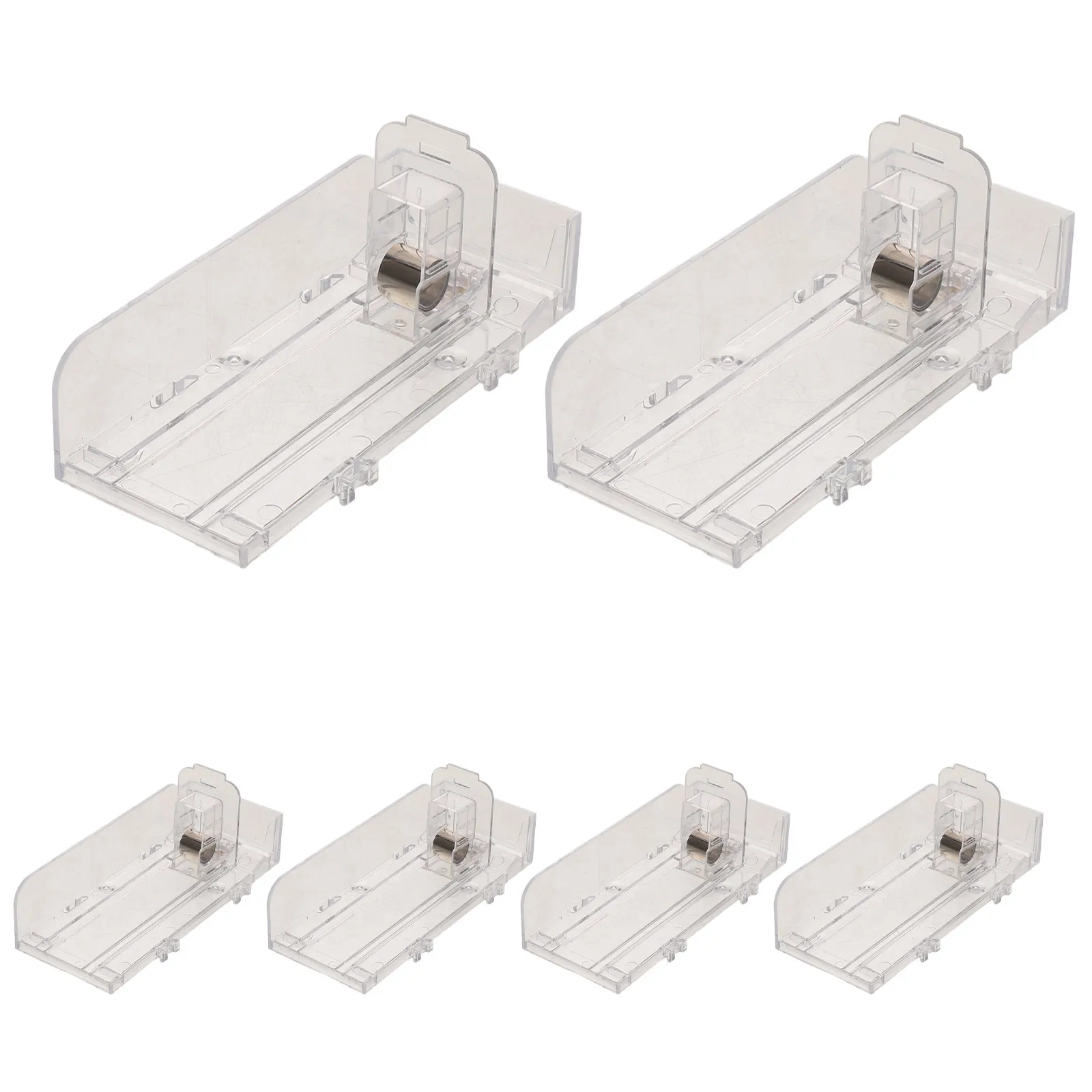 4Pcs Automatic Shelf Pusher Cigarette Display Organizer Replenishment Rack Retail Store Tobacco Show