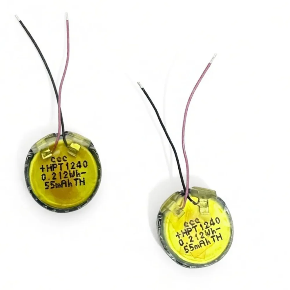 2pcs/lot New Replacement 1240 3.85v 55Mah Headphones Rechargeable Battery for JBL Tune Flex Bluetooth Earphone