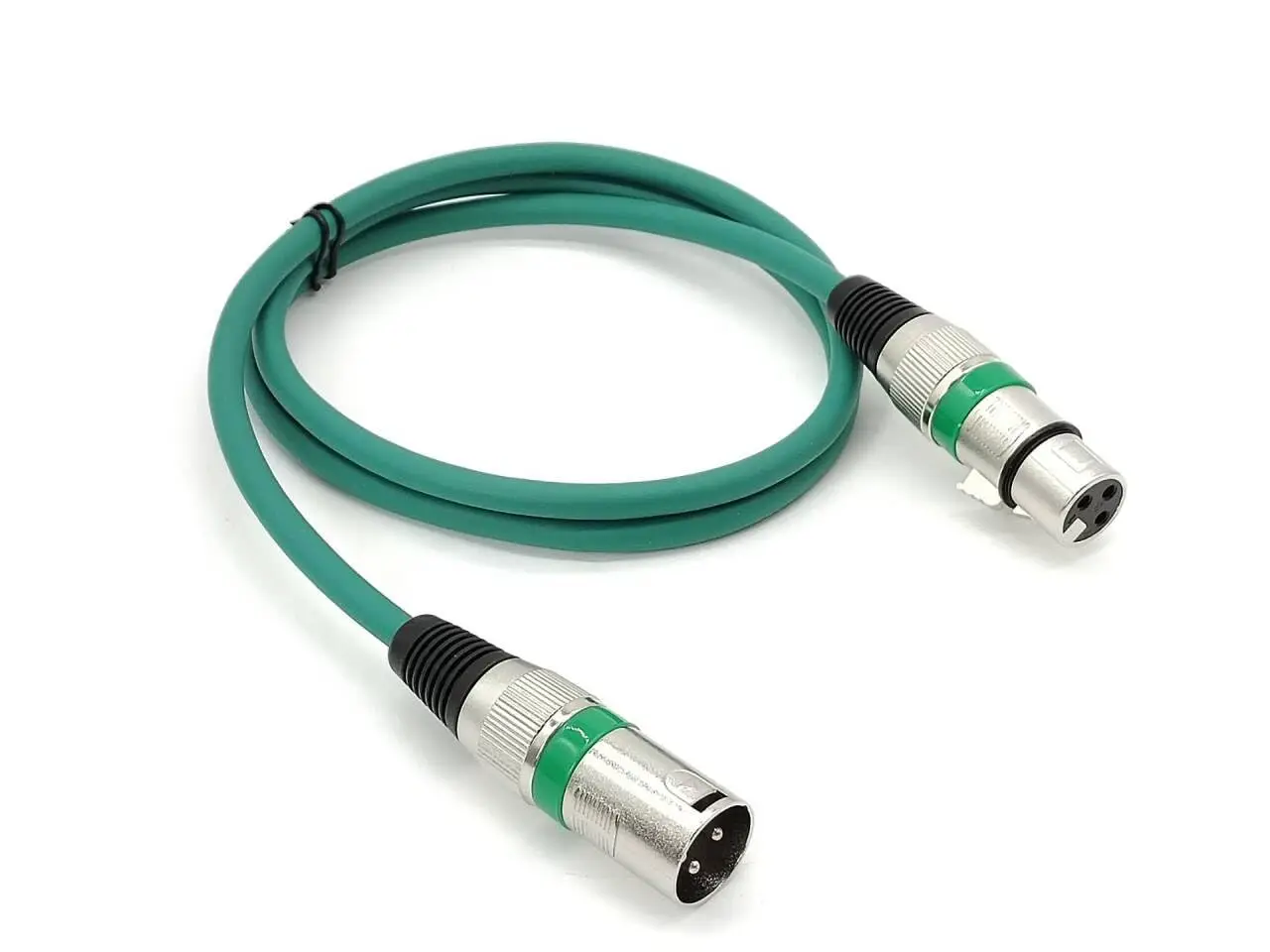 Double Shielded 3 Pin XLR Male to Female Microphone Cable 1 M