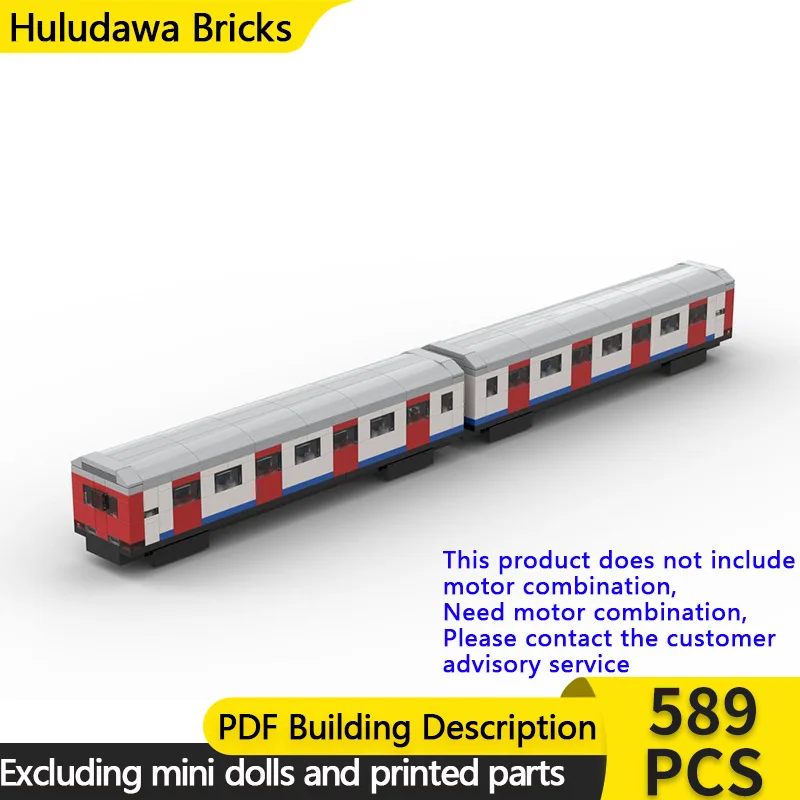 

Модель городской автомобиль MOC, строительные кирпичи, железная дорога D78, инженерный поезд, модульная технология, детские праздничные подарки, сборка игрушек, костюм