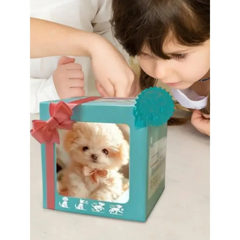 かわいい電動犬のおもちゃ - 電動ぬいぐるみ犬のおもちゃ 歩く吠えるリアルなペット子犬 子供へのプレゼント