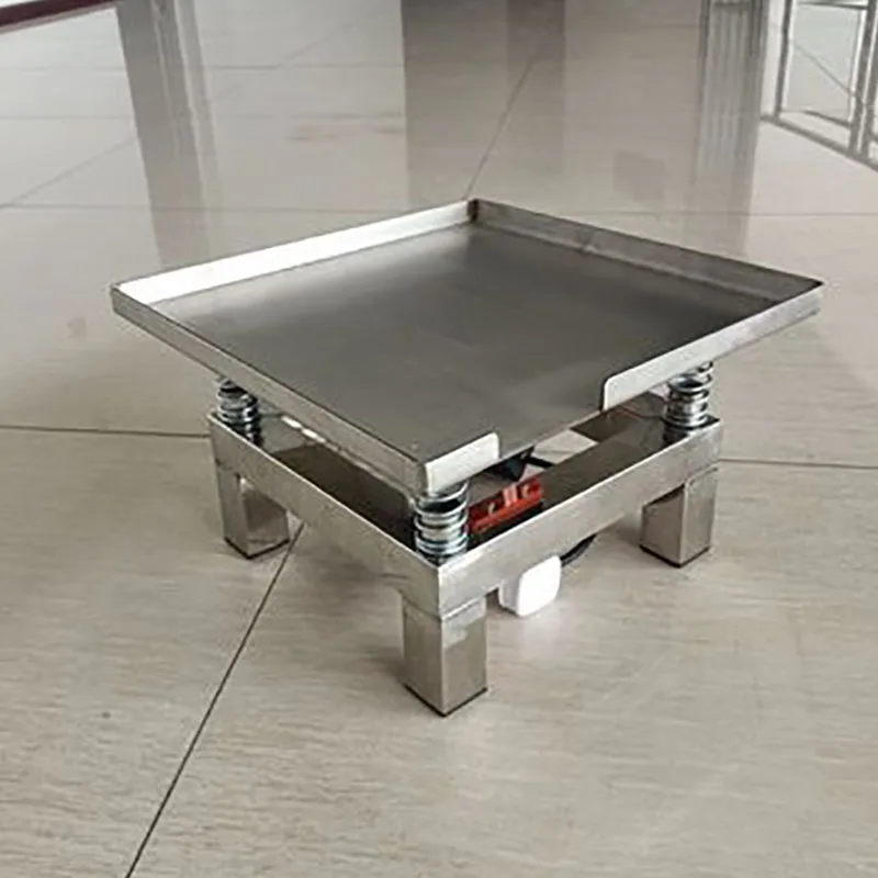 Imagem -06 - Mesa de Vibração de Almofariz de Cimento Concreto Pequeno Bloco de Teste Ferramenta de Equipamento de Plataforma 35x35cm 110v 220v Aço Inoxidável