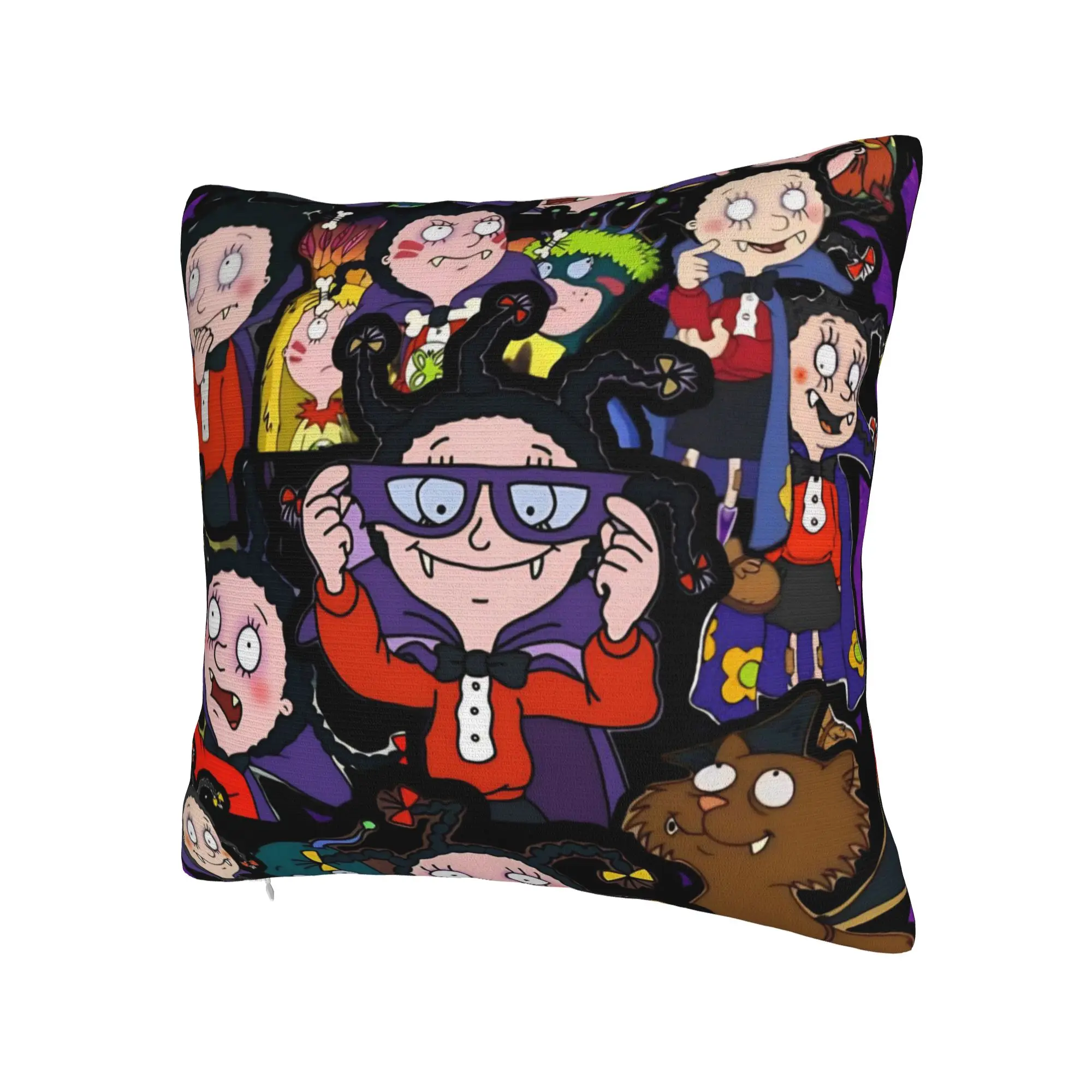 Mona The Vampire Anime Pillowcases Merchandise Printed Cushion Cover Decorations  Pillow Case Cover Home Multi Size