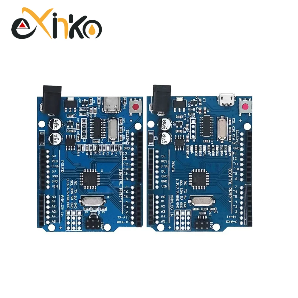 USB 케이블 ATMEGA328P-AU 개발 보드, 아두이노용 C타입 마이크로, UNO R3 CH340G MEGA328P, 16Mhz, 1-10 개