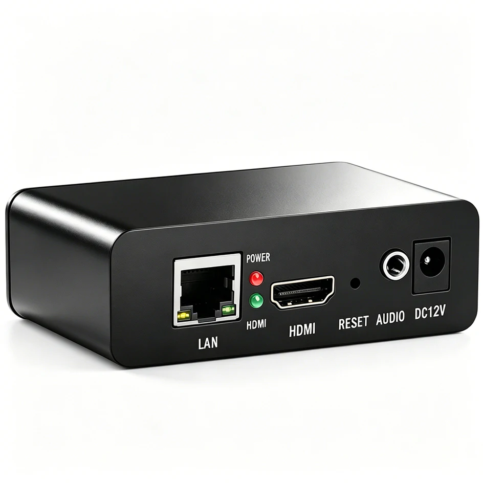 HEVC H.265 H.264 Video Decoder Support IP to HDMI Live Streaming Encoder IPTV Hardware RTMP RTSP HLS UDP SRT RTMPS Streamer view 2