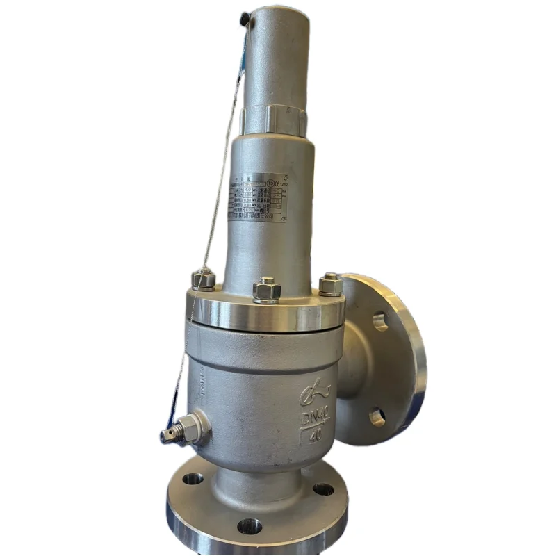 

Flange fully open safety valve safety pressure relief exhaust valve pipeline equipment overpressure protection valve