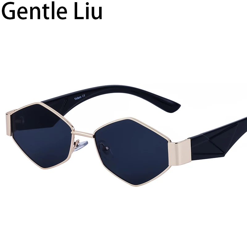 

Small Frame Hexagon Punk Sunglasses Women Men 2025 Luxury Brand Vintage Polygon Sun Glasses For Ladies Retro Eyewear Shades