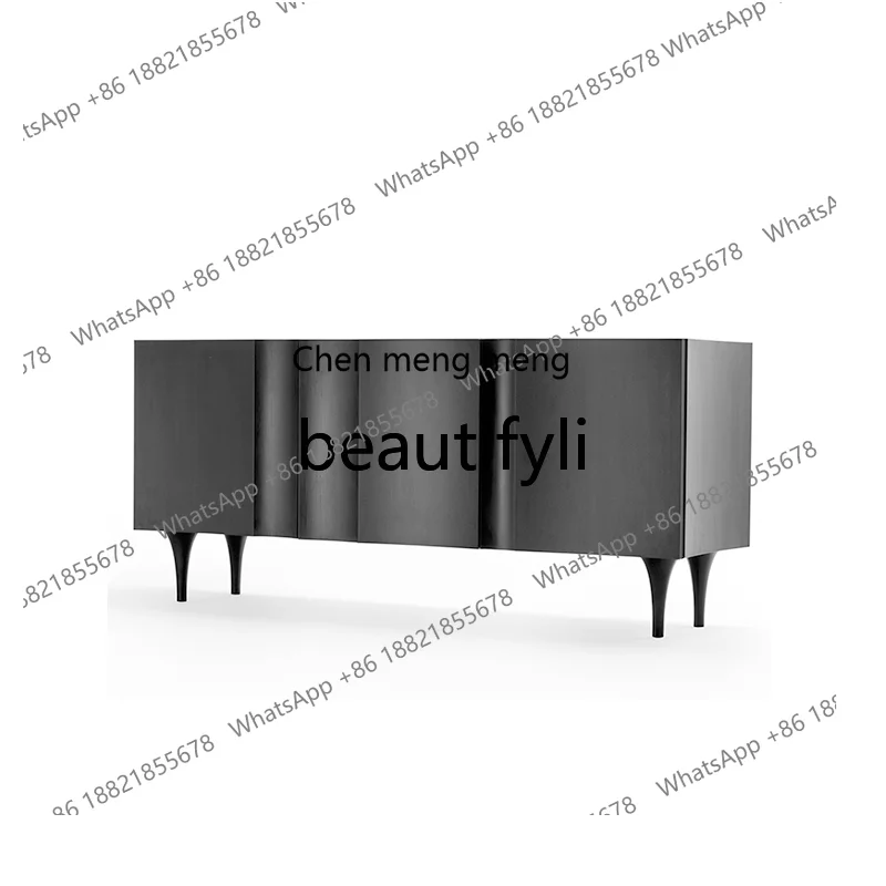 Italian light luxury leisure entrance cabinet modern, foyer cabinet side cabinet complete  R