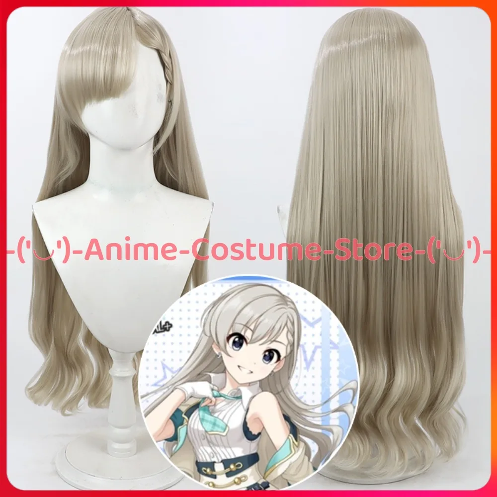 

The Idolmaster Cinderella Girls Hisakawa Hayate Cosplay Wig Anime Character Halloween Carnival Party Costume Wigs Synthetic Hair