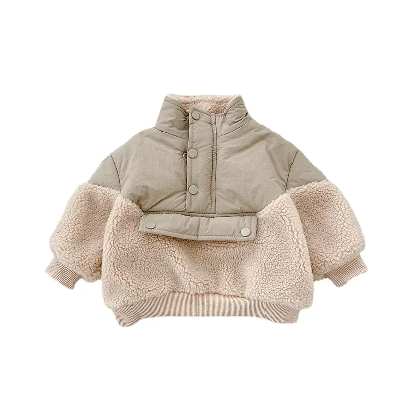 Winter Warm Sweatshirt Casual Thick for Boy Fall Autumn Clothes Outerwear Baby Christmas Hoodie Kids Autumn Clothes Boys Coat