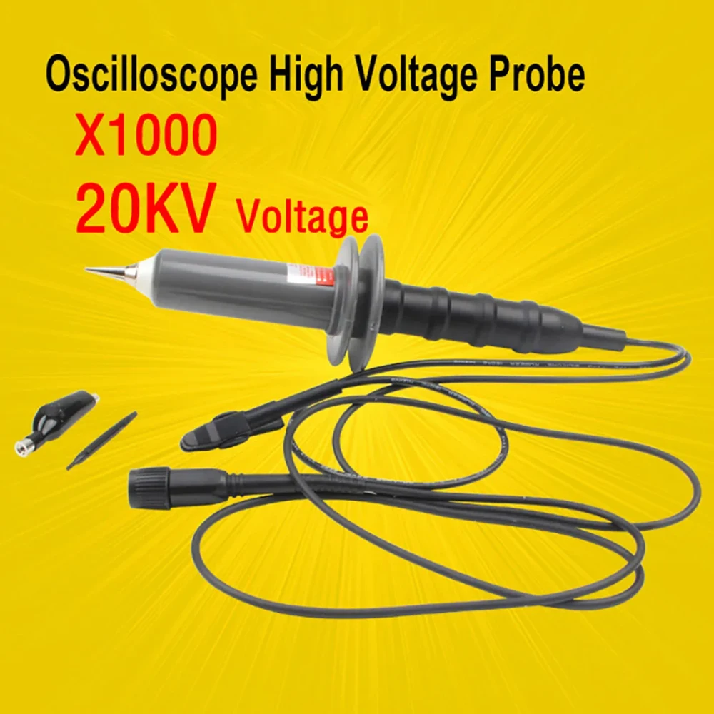 HVP-3320 Oscilloscope Probe Accessories High Voltage Probes 5KV/7KV/10KV/15KV/20KV BNC Cable Connector For Oscilloscope 1000:1